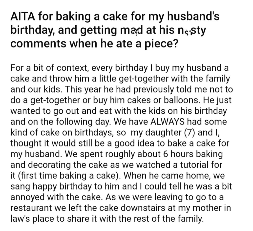 aita-for-baking-a-cake-for-my-husband-s-birthday